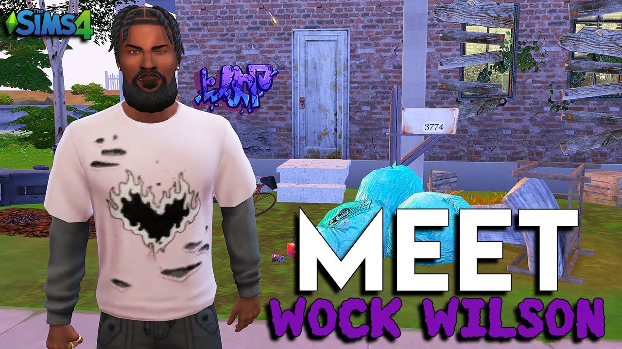 Meet Wock Wilson | The Sims 4: 100 Baby Mama Challenge #1