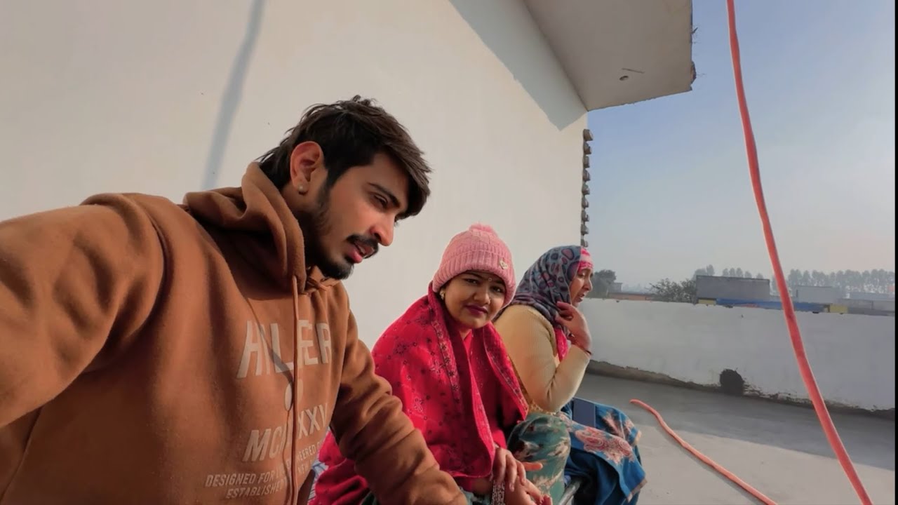  Aaj Toh Sb Bimar Ho Gaye Ghar Pe 🤒| Thand Bohot Ho Gayi 🥶 #VishalJotFamilyVlog