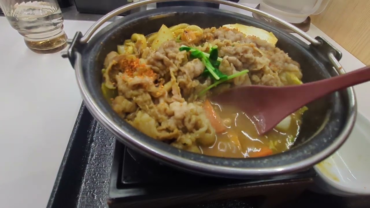 [吉野家]牛カレー鍋￥200引きクーポン使用