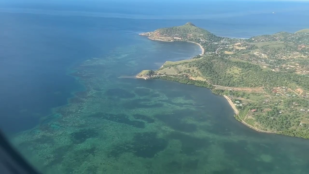 Landing in Port Moresby, Papua New Guinea