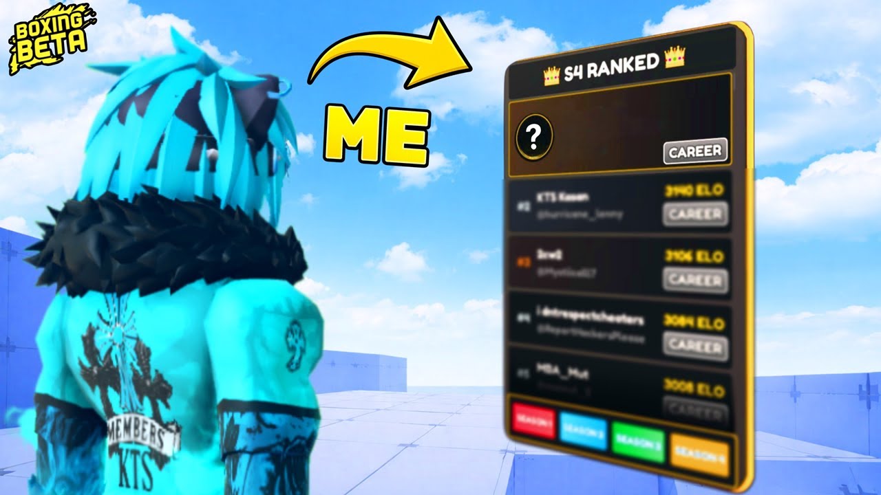 I Fought a Pro RANKED Player In Boxing Beta! (Roblox)