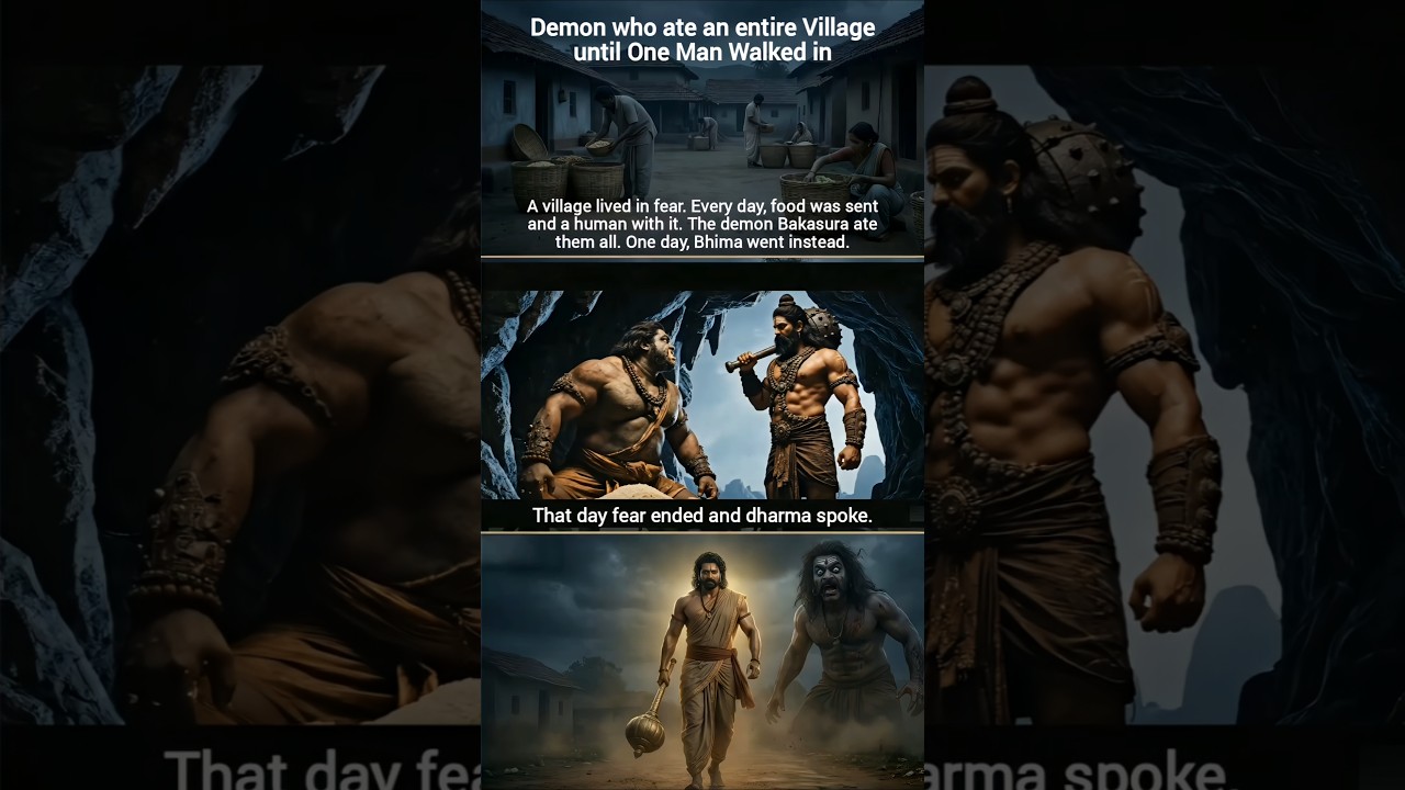 A Village Fed a Demon — Until Bhima Walked In 