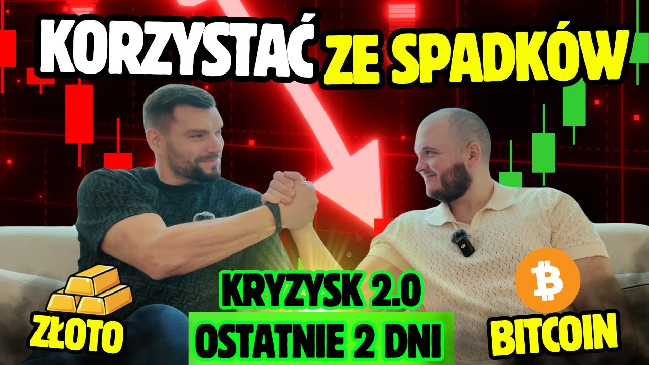 💔SPADKI i 😳CHAOS to okazja?!   - KRYZYSK 2.0 - START 🔥