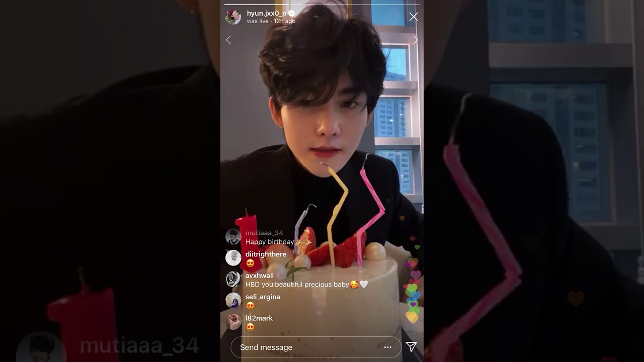 030920 Hyunjun (Hwall) Birthday Instagram Live