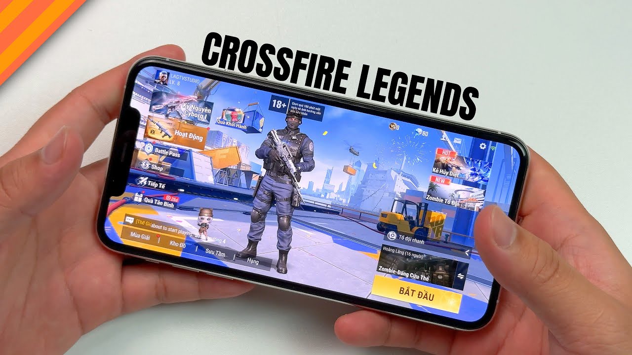 Trải Nghiệm Crossfire Legends Trên iPhone 11 Pro Max: Có Chiến Nổi Không?