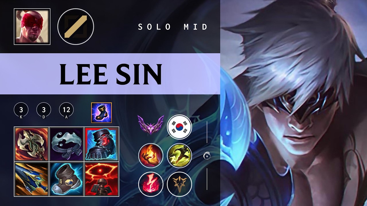 Lee Sin Mid vs Malzahar - KR Master Patch 26.05