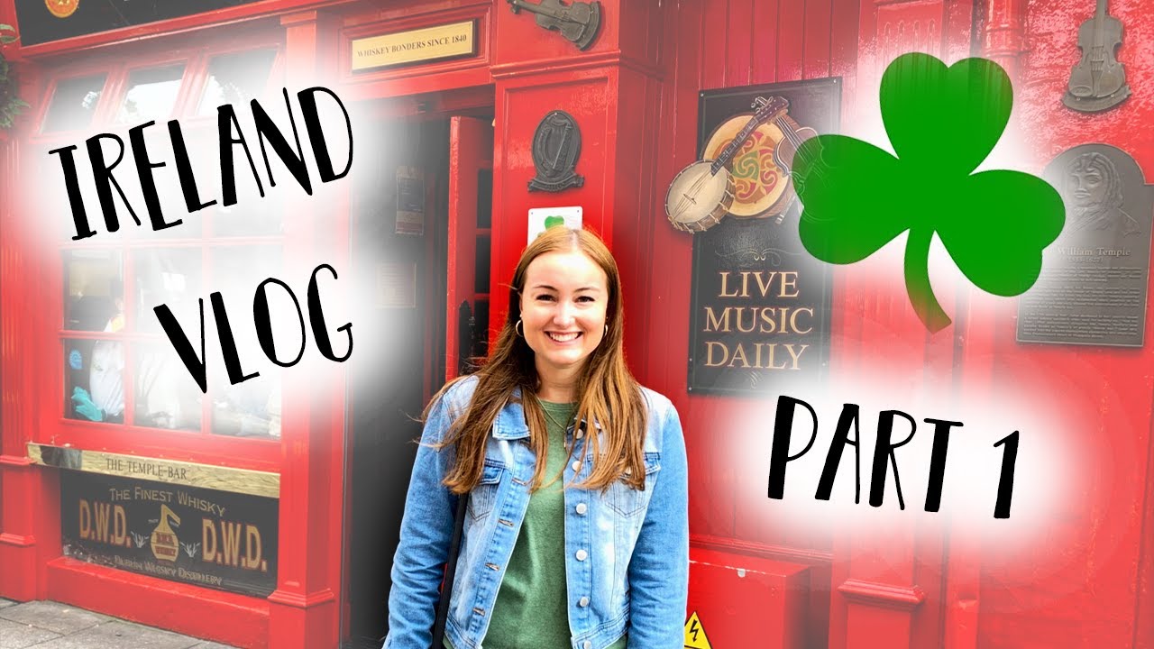 Ireland Vlog Part 1 - Dublin, St. Stephen's Green, Trinity College, Temple Bar