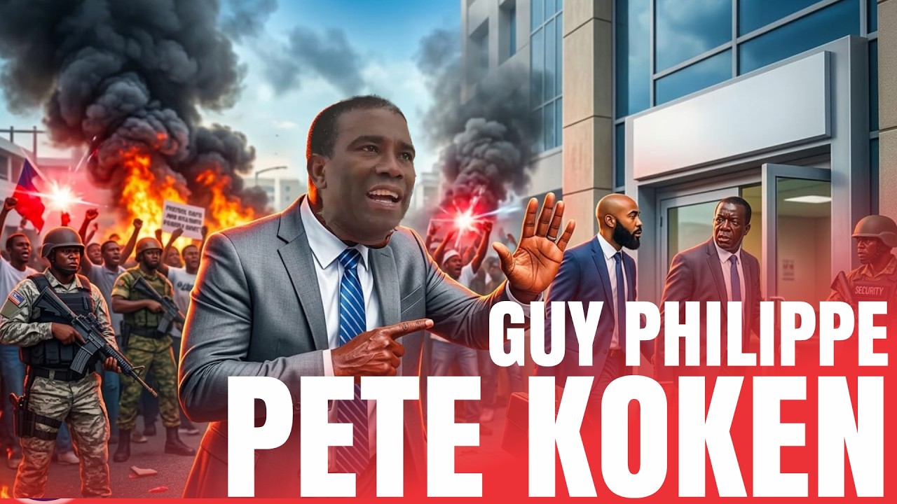 GUY PHILLIPE PETE KOKEN LI KITE PATI A; MINIS NADER AK ARAB AL ENSKRI FREN SANL PA KONNEN
