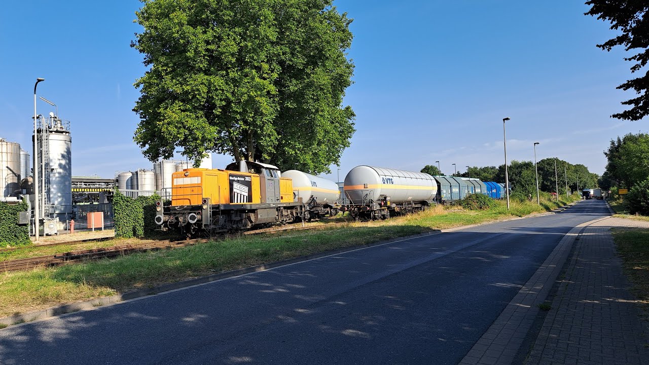 De bediening bij KAO Chemicals in Emmerich 21-07-2022 + 16-08-2022