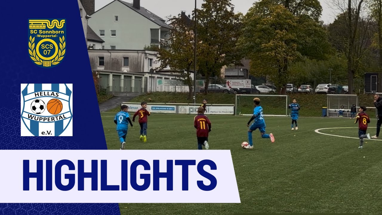 SC Sonnborn vs Hellas Wuppertal Highlights (4K / D Junioren)