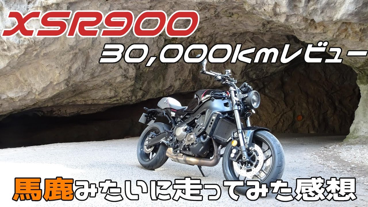 洗車をしながらXSR900のレビュー、インプレ