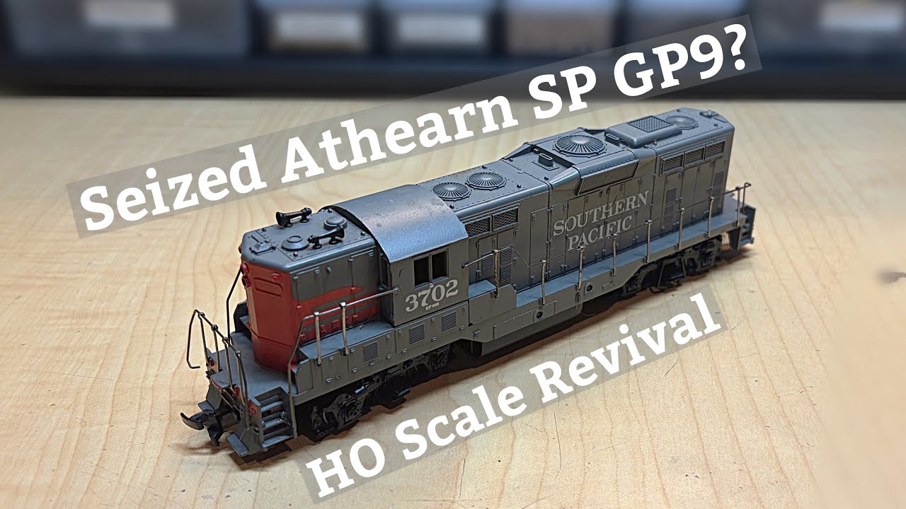 Can I Fix This Seized Athearn Bluebox GP9? | HO Scale Revival
