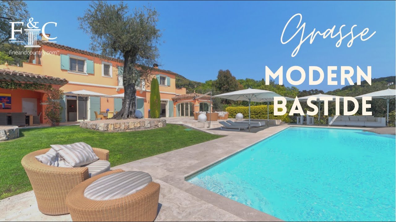 Provençal Bastide for sale in CHATEAUNEUF-GRASSE
