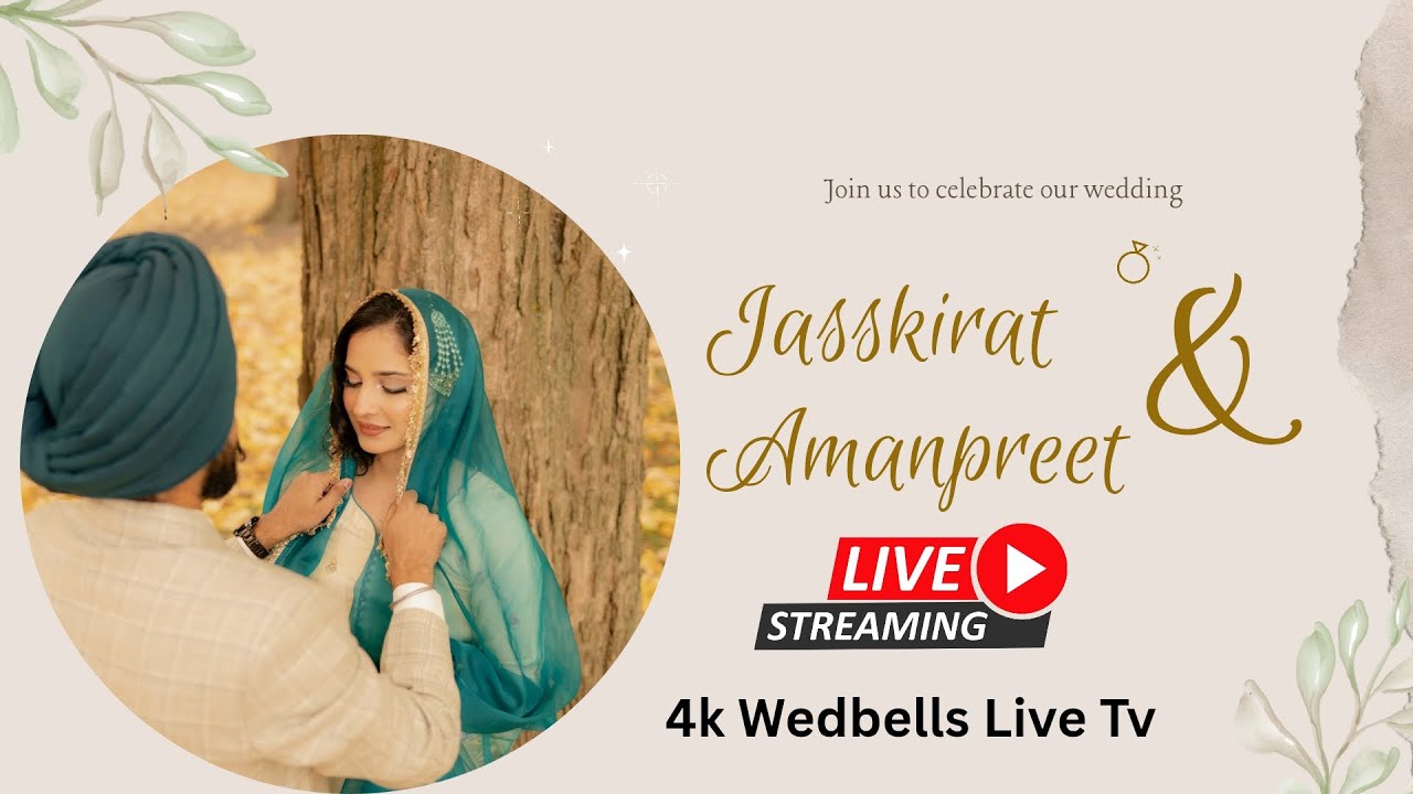 Live wedding Celebration Amanpreet ❤️ Jasskirat