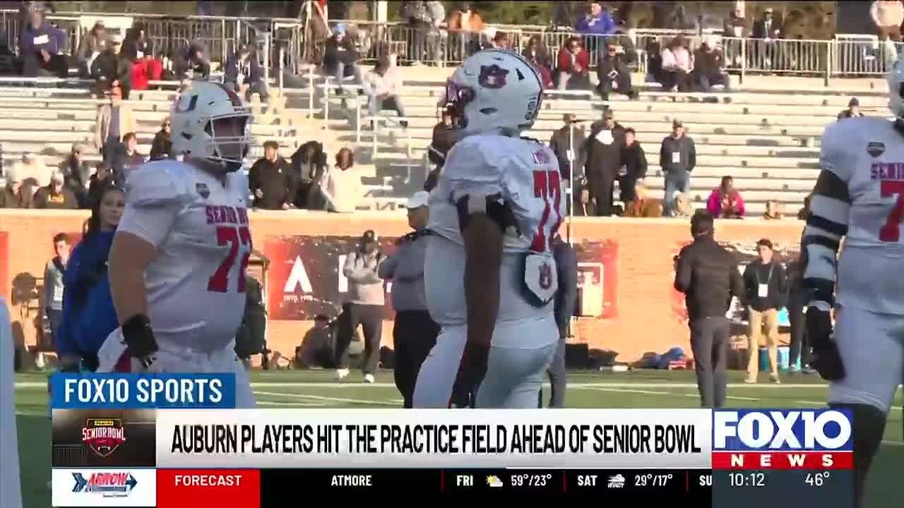 Auburn Tigers wrap up Senior Bowl practice with NFL dreams in sight