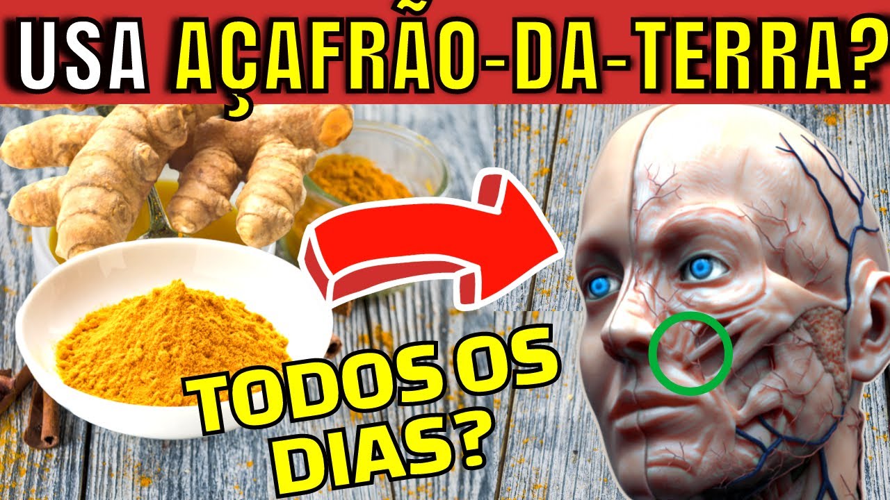 COMA CÚRCUMA TODOS OS DIAS e VEJA O QUE ACONTECE COM SEU CORPO (10 BENEFÍCIOS DO AÇAFRÃO E RISCOS)
