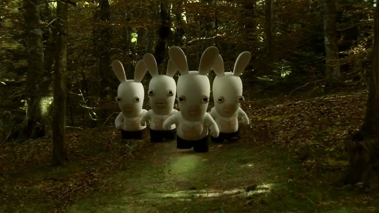 Rabbids love vampire movies [INT]