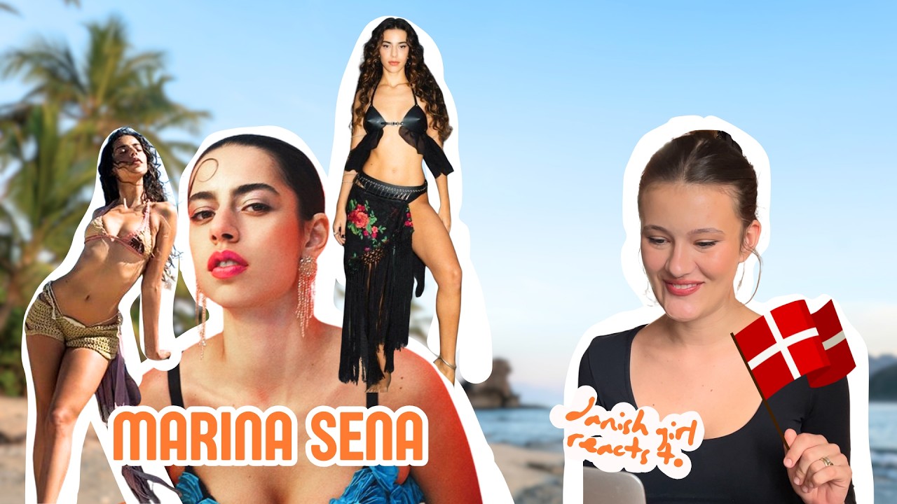 GRINGA reagindo à MARINA SENA pela primeira vez | 
