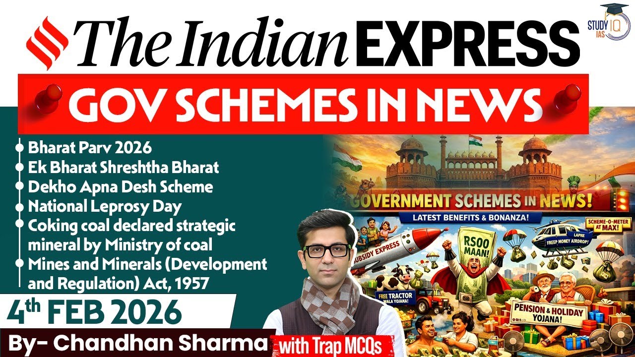 Indian Express Analysis | 4th February 2026 | The Indian Express Newspaper Analysis