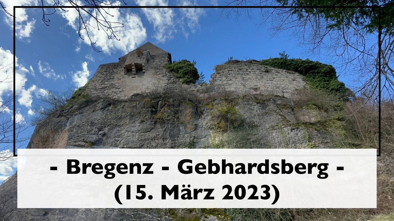 Bregenz - Gebhardsberg (15. März 2023)
