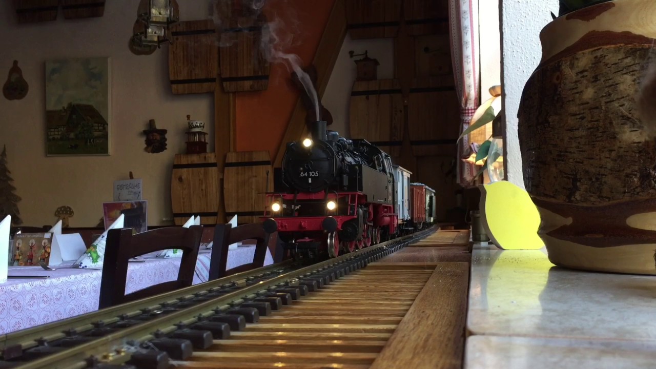 Fichtenexpress - Piko BR 64 Spur G Gartenbahn Dampflok