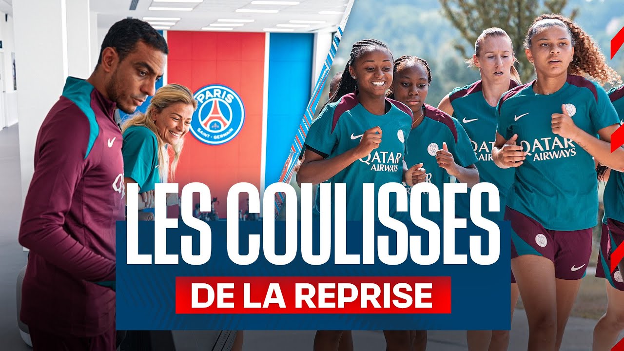 🆕 LES COULISSES DE LA REPRISE DES FÉMININES AVEC LAURE BOULLEAU 📺⚽️