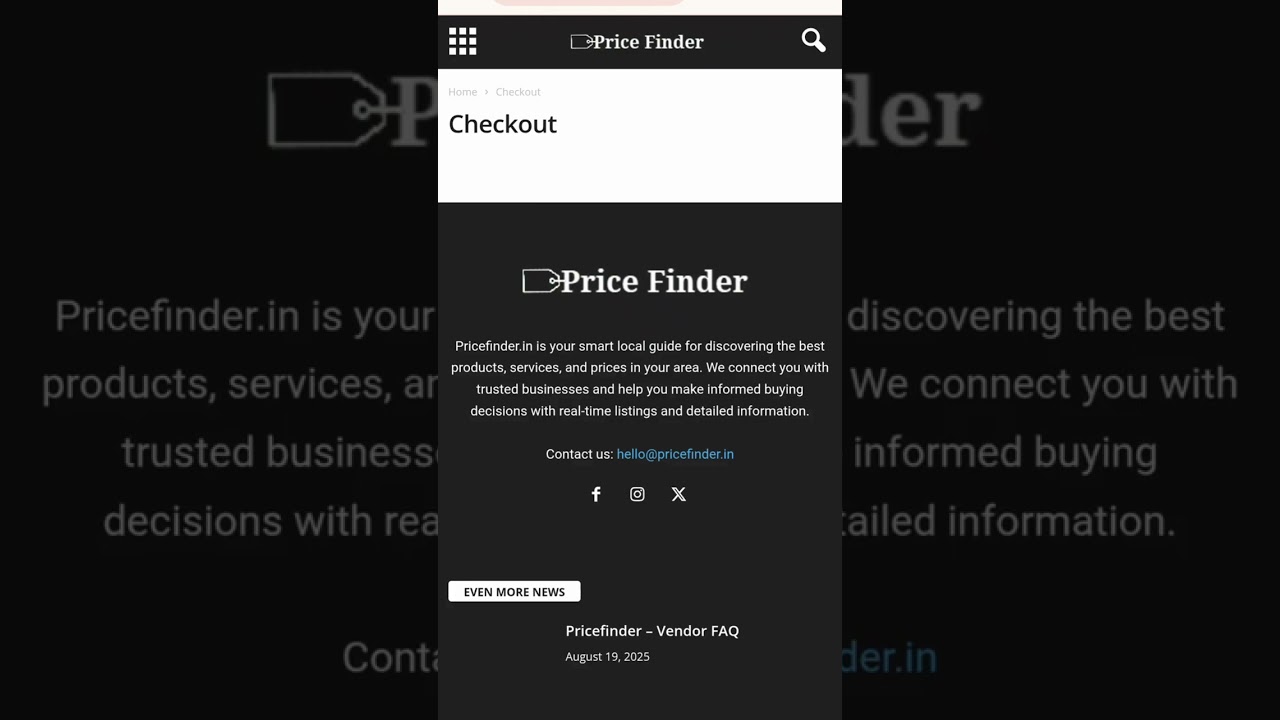 PriceFinder Explanation Video