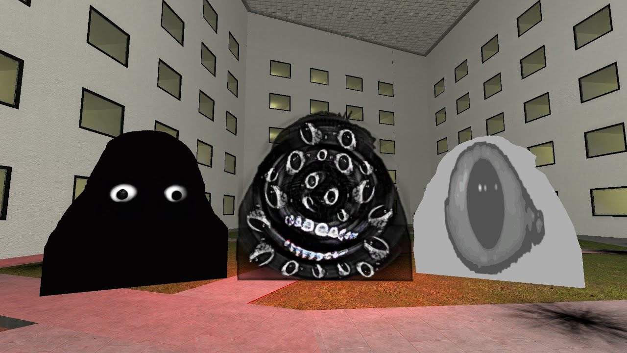 Vengeance Munci, Rage Munci & Munc-Eye Gmod Nextbots in Liminal Hotel - Escape or Fight Back?!