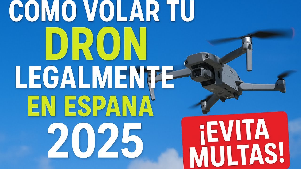 ¿ Vuelas DRONES? Estos son los REQUISITOS en ESPAÑA 🇪🇸