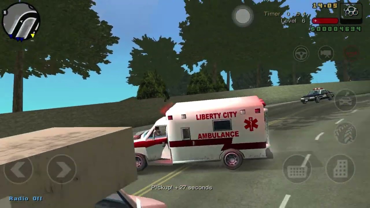 GTA: LCS- iOS- Paramedic side-mission walktrough 100% needed (4K 60FPS) (read the desc)