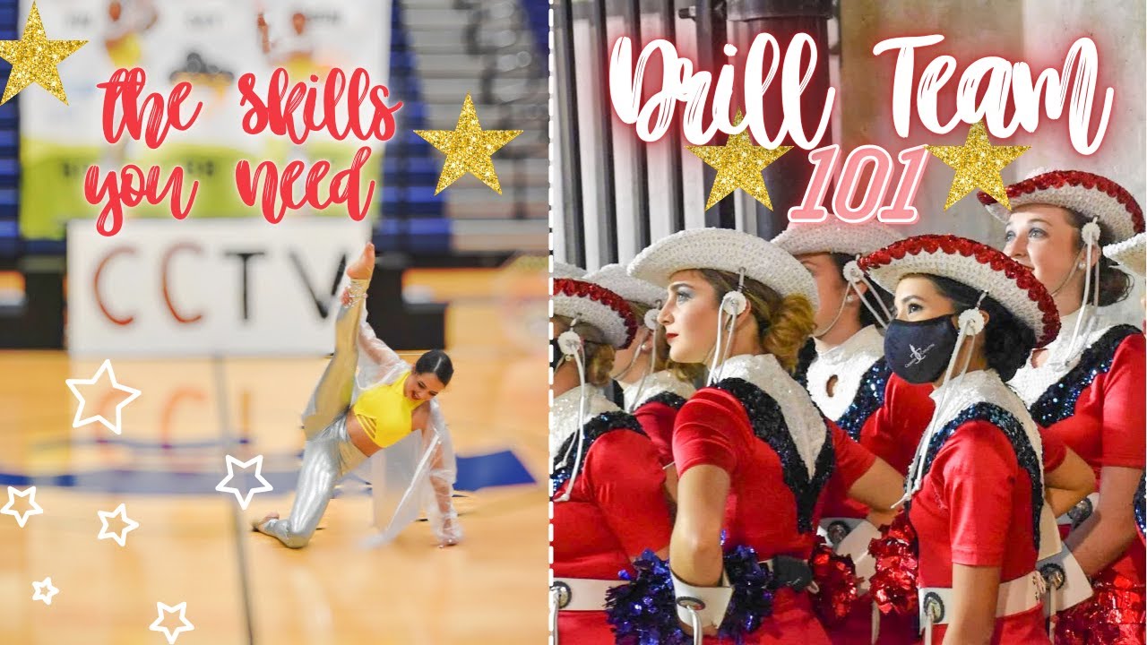 How To Make the DRILL TEAM/DANCE TEAM || SKILLS & technique you need || STRETCHING for dancers!