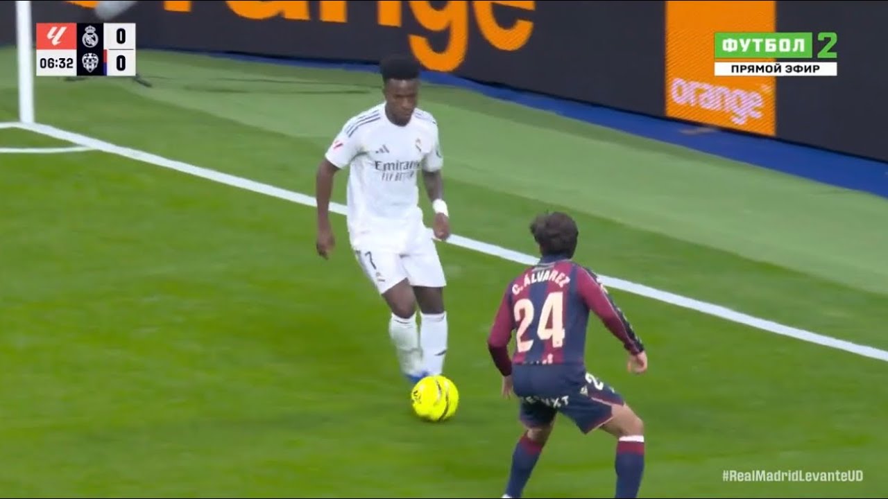 vinicius jr vs Levante (17/01/2025/26) La liga Round 20