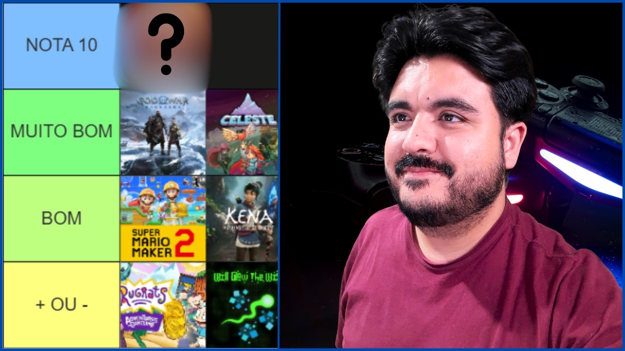TIER LIST DE JOGOS ZERADOS EM 2025 | Kadu Dias