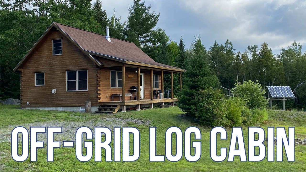 Log Cabin 190 Acres with Trout Stream | Maine Real Estate SOLD
