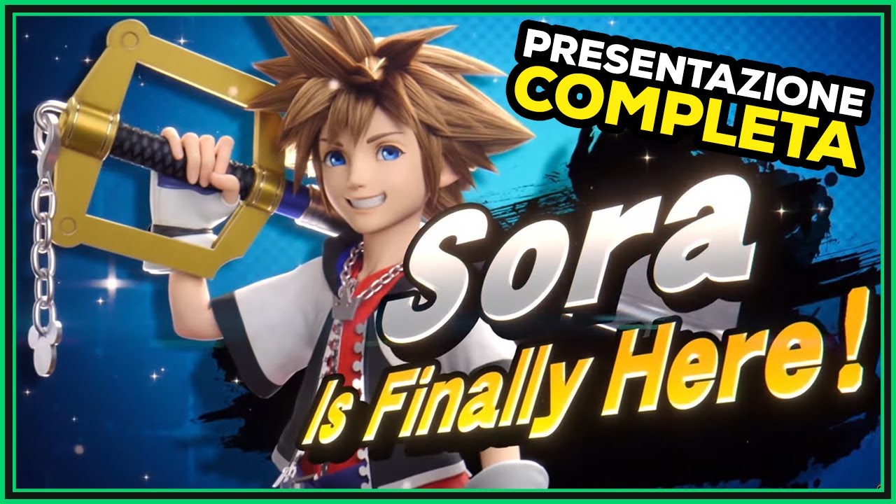 Sora in Smash Ultimate - REACTION (Presentazione Completa) | Otakuman
