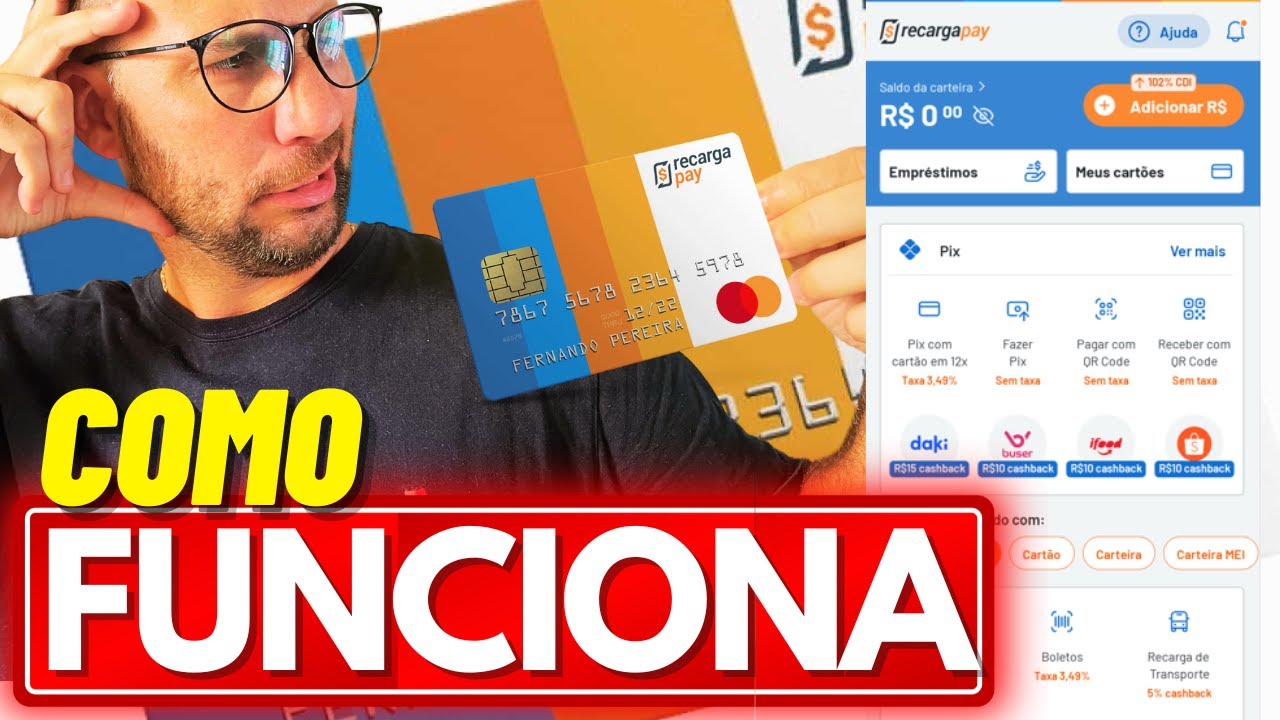 Como funciona Conta RECARGAPAY?
