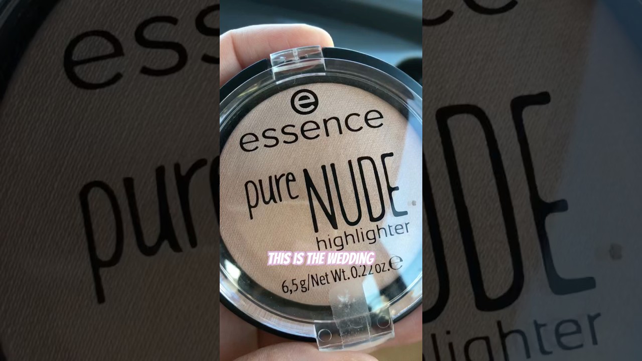 Wedding Worthy Highlighter??? #makeup #highlighter #essence