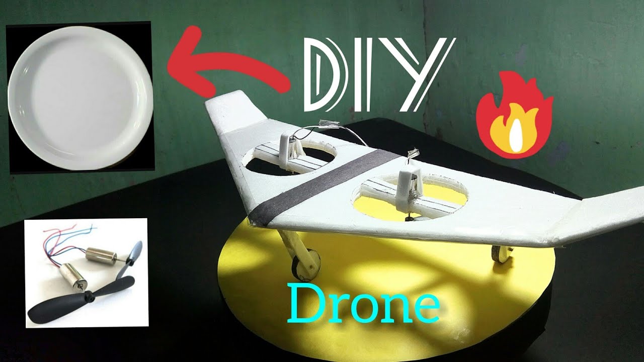 How to make drone at home | airplane | dualcopter | drone -amazing DIY toys