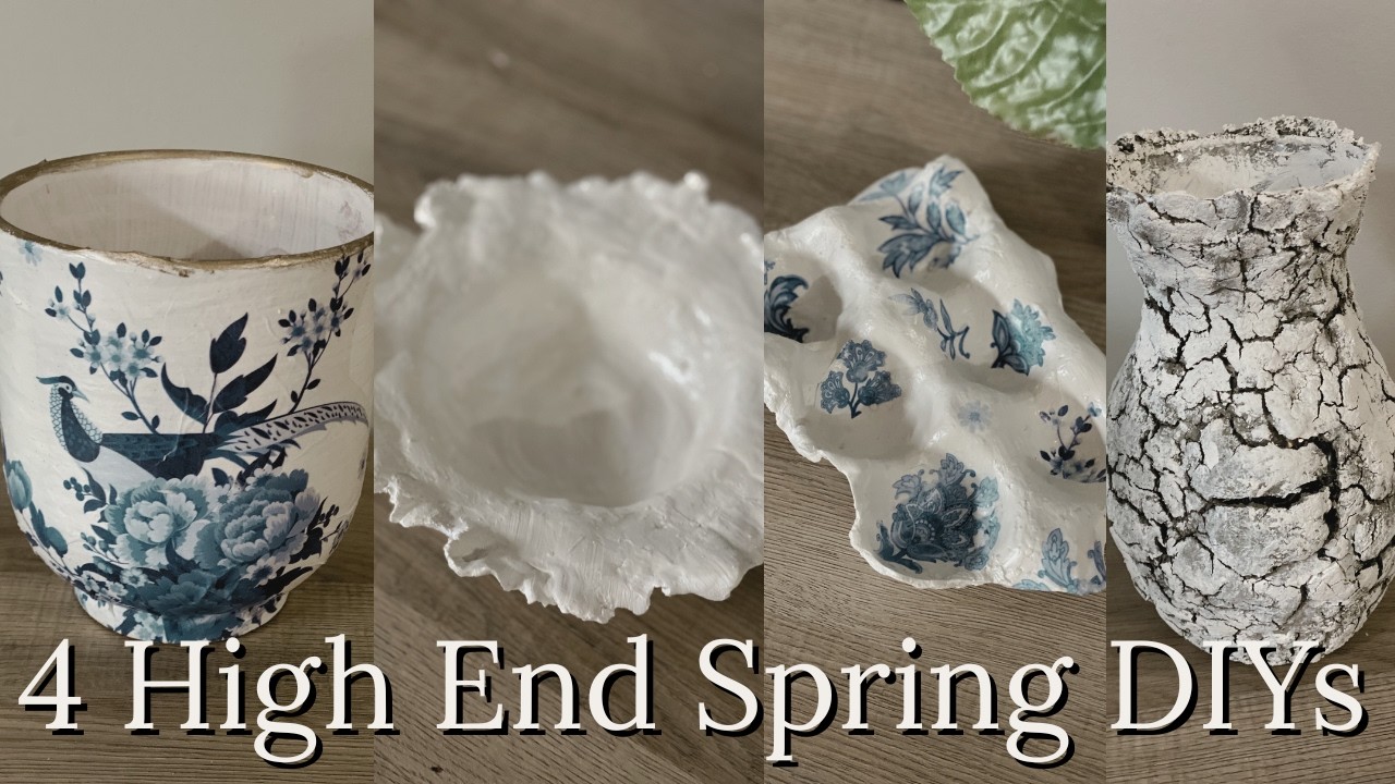 High End SPRING HOME DECOR DUPES 🌷 4 New DIYs to Transform Your Space