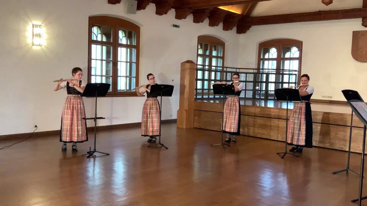 Ankunft der Königin von Saba Flöten Ensemble der Stadtkapelle Schongau