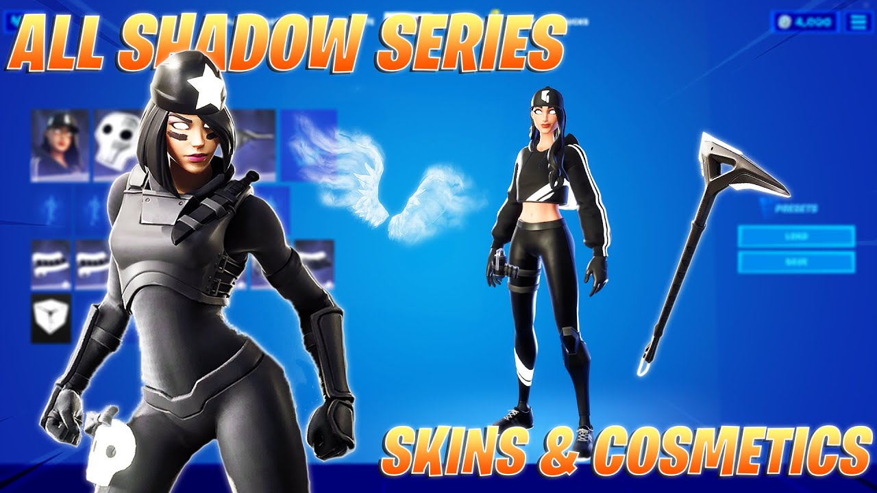 [Outdated] All Shadow Series Skins and Cosmetics - Fortnite Battle Royale