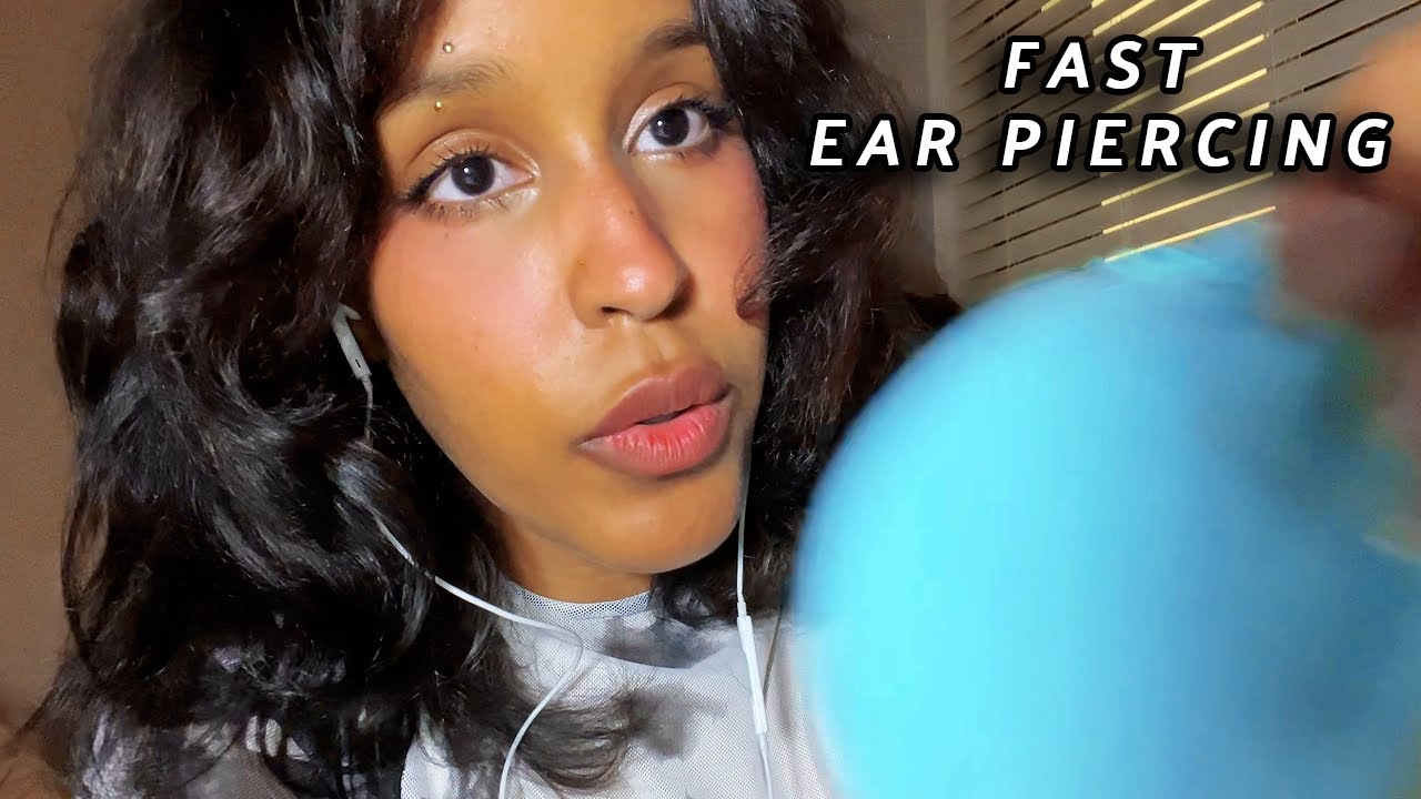 ASMR Fast Ear Piercing Shop