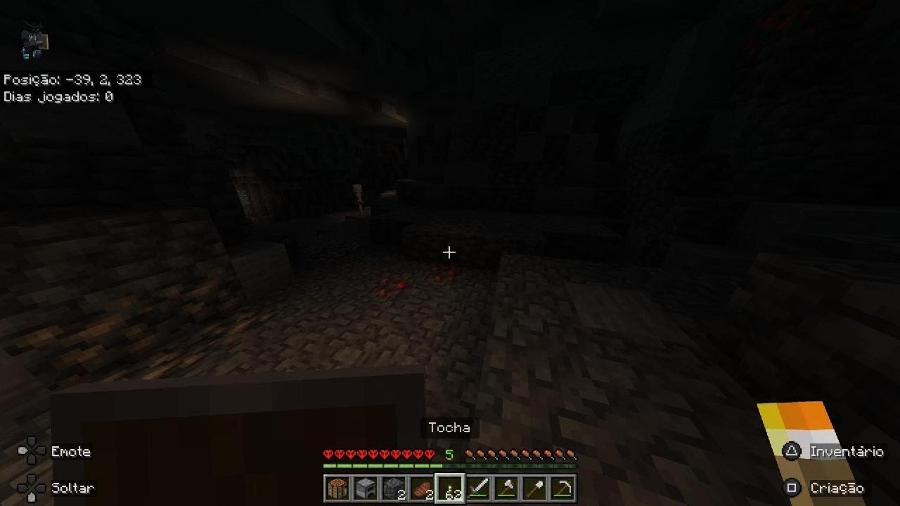 Minecraft hardcore PS5