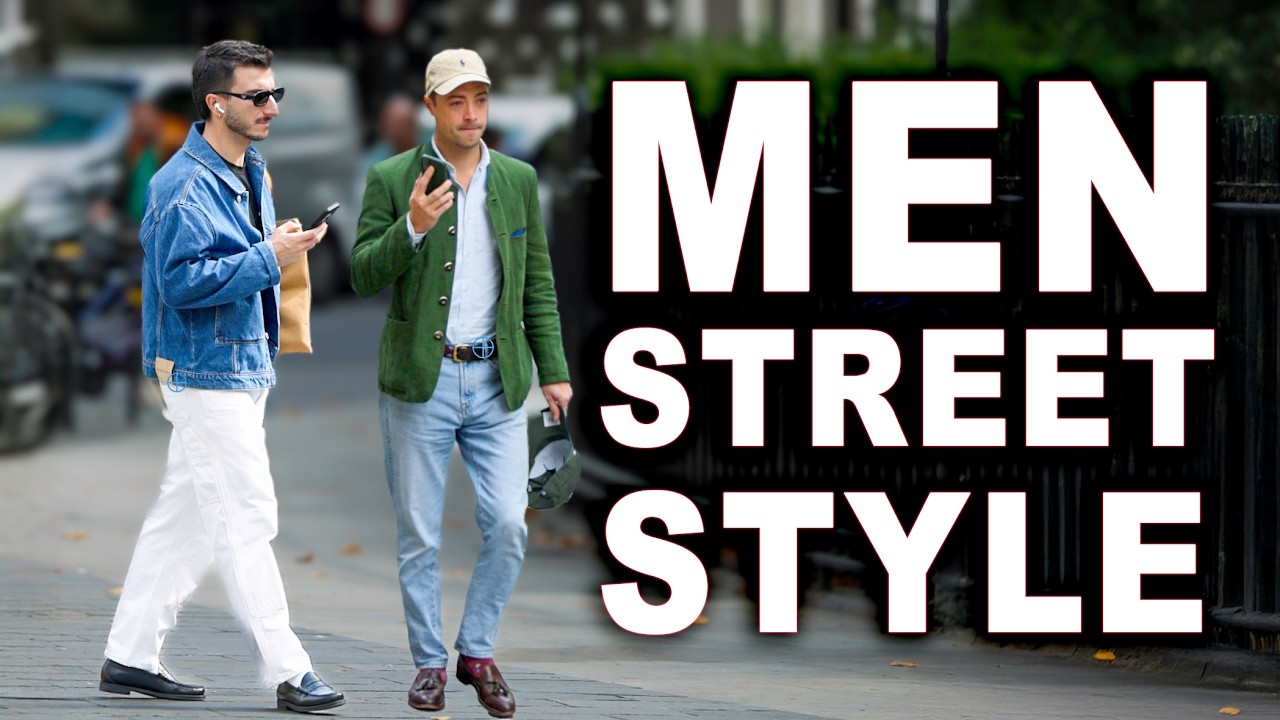 Men’s Street Style in Mayfair, London