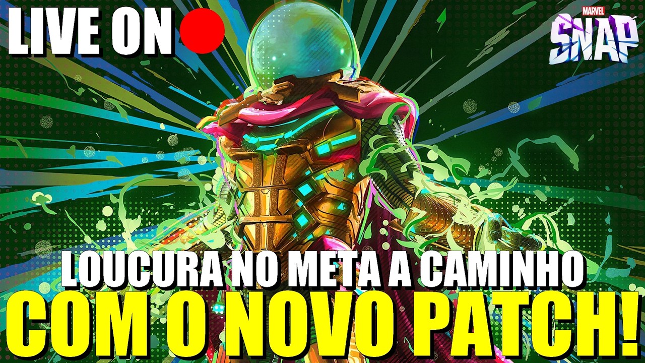 LOUCURA A CAMINHO COM O NOVO PATCH DE AMANHÃ! | MARVEL SNAP |