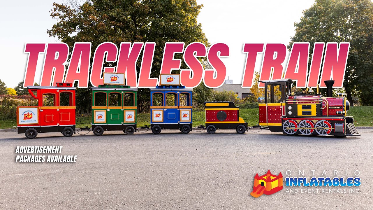 Ontario Inflatables and Event Rentals Trackless Train