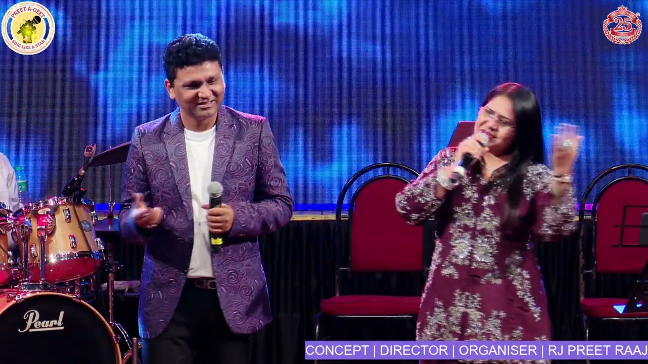 RAAT KE HUMSAFAR | SINGER PREET RAAJ JI & SARVESH MISHRA JI |JAB JAB BAHAR AAYI | PREET A GEET