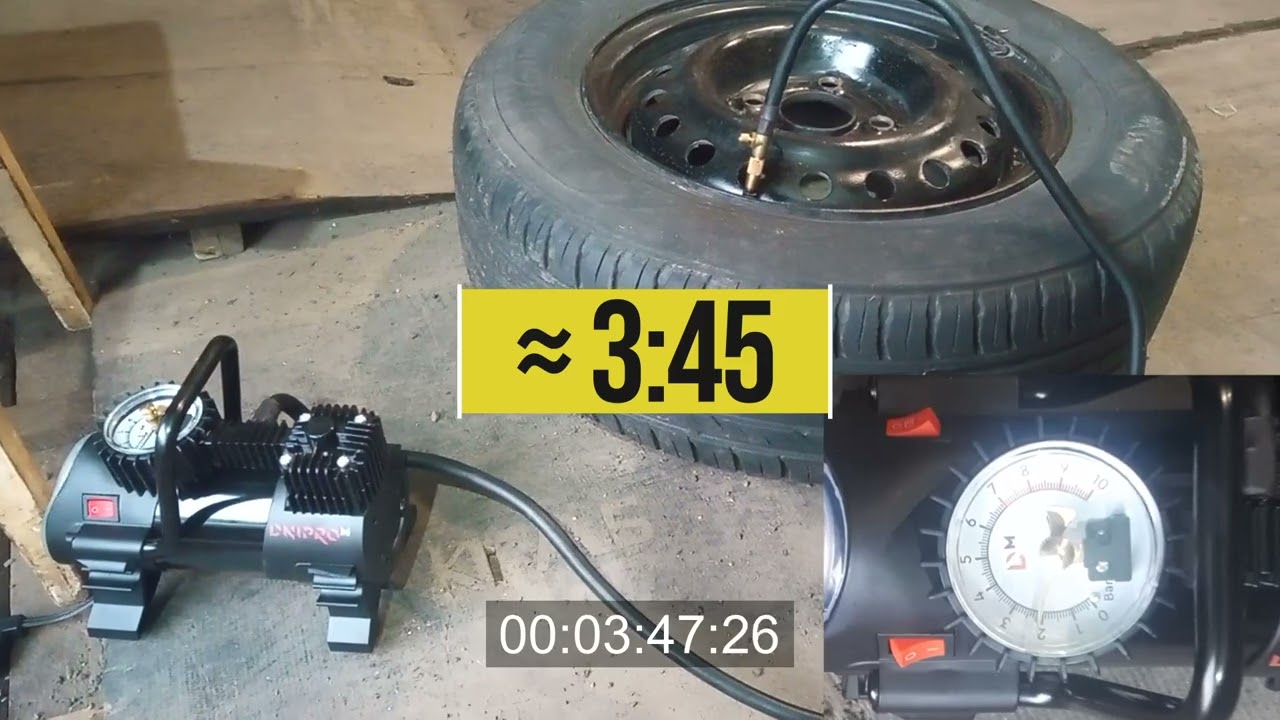 Автомобільний компресор Dnipro M TI 40L