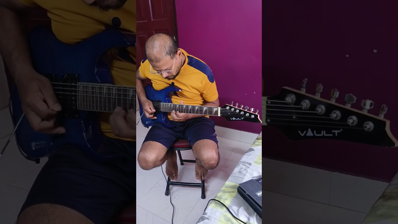 Testing Vault RG1 soloist electric guitar from Bajaao