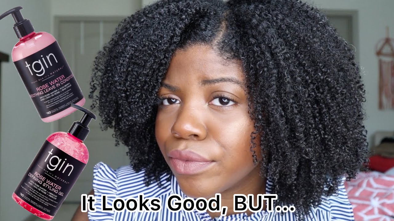 *New TGIN Rose Water Collection | Wash N Go